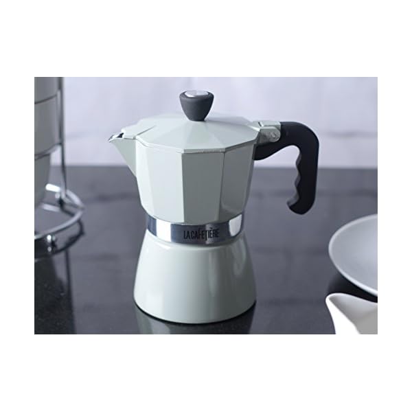 La Cafetiere Pistachio 3 Cup Classic Espresso Coffee Maker Percolator – Bild 3