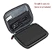 Hermitshell Hard EVA Travel Case for Portable Charger RAVPower 10000mAh Power Bank (Black)