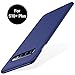 TORRAS Slim Fit Galaxy S10 Plus Case, Hard Plastic Ultra Thin Phone Cover Case with Matte Finish Grip Compatible with Samsung Galaxy S10 Plus, Navy Blue