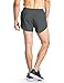 BALEAF 3 Inch Workout Shorts for Men Running Gym Shorts for Men Quick Dry Inner Pocket Training Fitness Reflective Gym Althletic Short Shorts Gray M