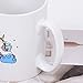 Homlouue White Mugs with Printing Words SHUH DUH FUH CUP Coffee Mugs for Festival Brithday Present or Daily Use