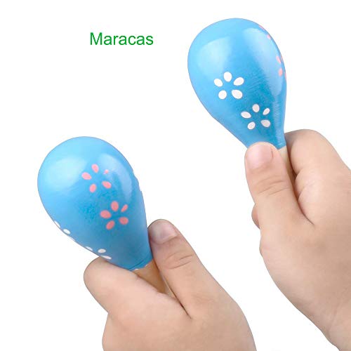 6 Kids+Musical+Instruments+Percussion+Tambourine