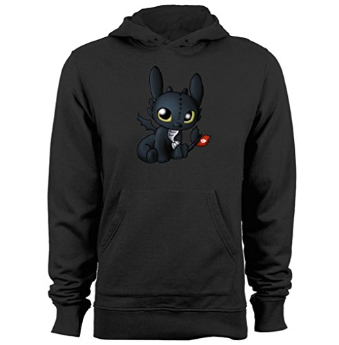 Chibi Toothless How to Train Your Dragon Night Fury Dragon Unisex hoodies