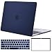 MOSISO MacBook Pro 13 Case Corner Protective Compatible with MacBook Pro 13 inch 2019 2018 2017 2016 Release A2159 A1989 A1706 A1708, Plastic Hard Shell&Keyboard Cover&Screen Protector, Navy Blue primary