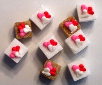 Amazon Com Decorated Sugar Cubes Christmas Grocery Gourmet