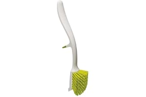 Joseph Joseph Edge Dish Brush with Integrated Sink Rest, Green