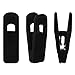 Corodo Velvet Hangers With 20 Black Pants Clips, Strong Finger Clips Perfect for Thin Hangers