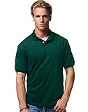 Hanes Cotton-Blend Men`s Jersey Polo