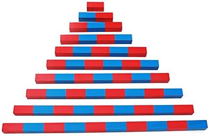 Baby Toy Small Numerical Rods Montessori Math Learning &amp; Education Classic Wood Kids wooden block Toys Family Version