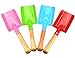 Annymall Garden Tools 4-Piece Shovel Set, Metal with Sturdy Wooden Handle Safe Gardening Tools Trowel Shovel for Women,Teens,Men(Pink/Green/Blue/Red)