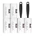 IoneStar Super Sticky Lint Roller Bulk 6 Pack 360 Sheet Refills for Remover Pet Cat Dog Hair Fur,Extra Large Safe Rollers Replacement Cleaner for Clothes Carpet Floors Furniture,Mini Travel Size Kit