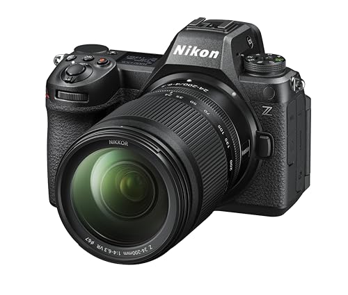 Z6III Kit Z 24-200mm 1:4-6.3VR (teilw. gestapelter CMOS Sensor,6k RAW-Video,bis 120 Bilder/Sek.,elektr.Sucher (5.7MP),neig- und drehbarer Monitor,bis -10 Grad)