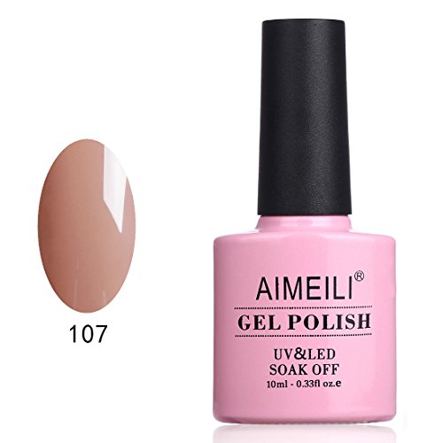 AIMEILI Soak Off UV LED Gel Nail Polish - Stella Anethum (107) 10ml