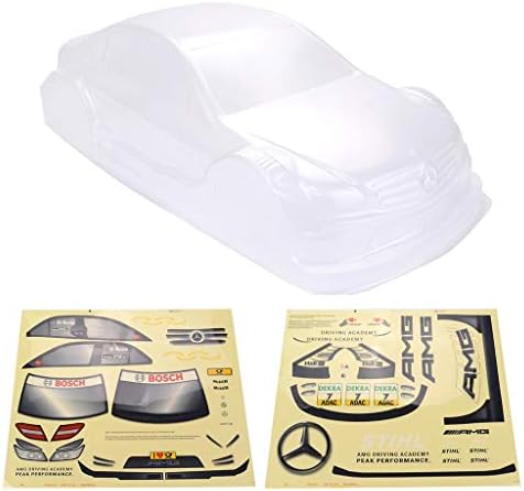 YiDing 1/10 RC Drift Car On-Road Car PC Body for Yokomo Touring Car Tamiya HPI Kyosho HSP Redcat FS Acme LRP Transparent 1/10
