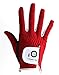 Golf Gloves Junior Kids Youth Toddler Boys Girls Left Hand Right Hand Dura Feel White Blue Red Yellow Golf Glove Extra Value 2 Pack Age 4-11 Years Old (X-Large(Age 9-10) Red, Worn on Right Hand)