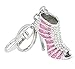 Crystal Rhinestone Diamante High Heel Shoe Decoration Chain for Phone Car Bag Key Ring keychain Charm Gift - Perfect for Women Ladies Girls' Phone Key Bag Pink