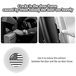 20 PCS Luminous Skull/US Flag Car Door Shock