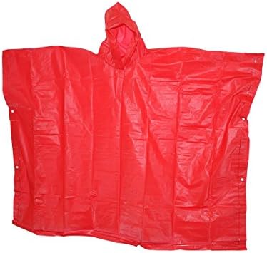 Pullover Adult Poncho, Wide Coverage and Carrying Case, 2 Pack