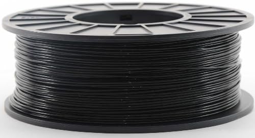 DeltaMaker Black 1.75mm 1kg PLA Filament for 3D Printers