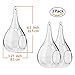 SWISSELITE Glass Hanging Planters Hanging Glass Terrariums, Plant Terrariums Set (3 Pack Water-Drop)