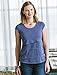Milk Nursingwear Asymmetrical Tiered Nursing Top