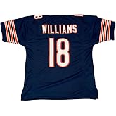 Caleb Williams Blue Jersey Youth Sizes Stitched Custom Football New No Brand/Logos