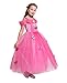 Dressy Daisy Girls' Princess Aurora Costume Princess Dress Halloween Fancy Dress Up Size 6X / 8
