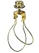 Upgradelights Lamp Shade Bulb Clip Adapter Clip on with Shade Attaching Finial