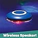 GAME Wireless Speaker and Underwater Light Show Pool light 4308, Battery-Powered Speaker, Color LEDs Sync with Music, Lasts Up to 6 Hours, 1.4 Pounds, Blue