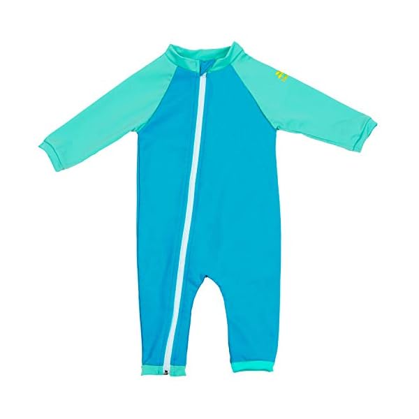 Nozone Full Zip Sun Protective Baby Swimsuit in Your Choice of Colors