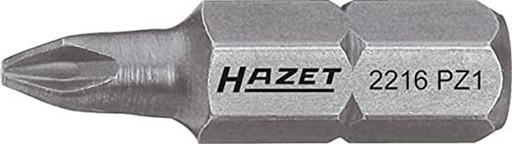 HAZET 2216-PZ2 25 mm Pozidriv Profile PZ Bit - Multi-Colour