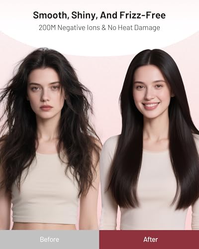 MESCOMB Dual Voltage Travel Hair Dryer with Diffuser, 1875W Dual Voltage Blow Dryer for Fast Drying and No Heat Damage, Low Noise | Lightweight | Compact, Travel Hair Dryer for Women & Men(100-240V)
