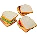 Constructive Playthings 9425 Make-A-Sandwich Pretend Play Food for Kids