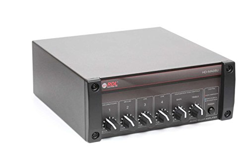 Conference Room Sound System 2 Ceiling Speakers Rdl 8 Ohm Mixer