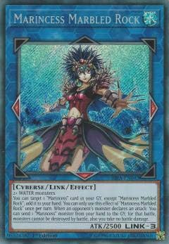 Amazon 遊戯王 Rira En042 海晶乙女マーブルド ロック Marincess Marbled Rock 英語版 1st Edition シークレットレア Rising Rampage トレカ 通販