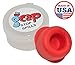 GCap® Universal Bottle Cap, BPA-Free, Spill Proof, Bottle Top Cover Sealing Lid, Travel Caps for Beverage and Water Bottles, 2pc
