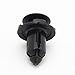 Partsam25 Pcs 9mm Fender Retainer Push Clips MR200300 for Honda Mitsubishi
