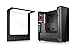 Thermaltake View 27 Black Edition Gull Wing Window SPCC ATX Mid Tower Tt LCS Certified Computer Chassis with Red LED Riing Fan CA-1G7-00M1WN-02