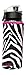 Koverz Neoprene 24-30 oz Water Bottle Insulator Cooler Coolie - Zebra