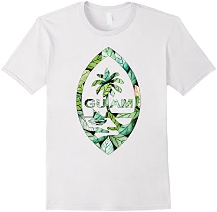 Mens Guam Seal Jungle Style Tee Shirt S2 Medium White
