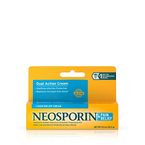 Neosporin Plus Pain Relief Cream-0.5 oz