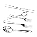Eslite Stainless Steel Flatware Sets,40-piece,Service for 8
