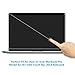 (2-Pack) Anti Scratch Matte MacBook Screen Protector Guard Compatible with MacBook New Pro 15