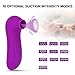 Clitoris Sucking Vibrator for Women - Adorime Rechargeable Nipples Suction Stimulator with 10 Modes, Waterproof Adult Sex Toys Clitoral Massager for Solo Masturbation and Couples