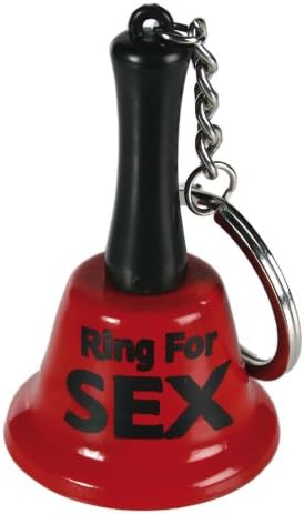 Perfect Gift or Present for Your Husband or Boyfriend - Fun Keychain - Keep it by You at All Times and Ring It When Your Randy - A Naughty and Fun Valentines Gift