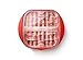Lekue Microwave Bacon Maker/Cooker with Lid, Red