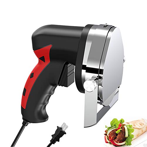 Professional Meat Slicer Machine Electric Portable Hand-held Meat-cutting Cutter Tools for Shawarma Doner Kebab Knife Sliced Meat Gyros Knife