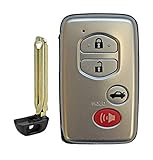 QualityKeylessPlus Replacement for Virgin Toyota Prox Smart Key Remote for 2007-2012 Toyota Avalon and 2007-2010 Toyota Camry Keyless Entry FCC ID HYQ14AAB (E) Circuit Board