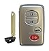 QualityKeylessPlus Replacement for Virgin Toyota Prox Smart Key Remote for 2007-2012 Toyota Avalon and 2007-2010 Toyota Camry Keyless Entry FCC ID HYQ14AAB (E) Circuit Board
