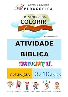 Livro Desenhos Biblicos para colorir: Atividades Infantil (Atividades Bíblica Infantil)